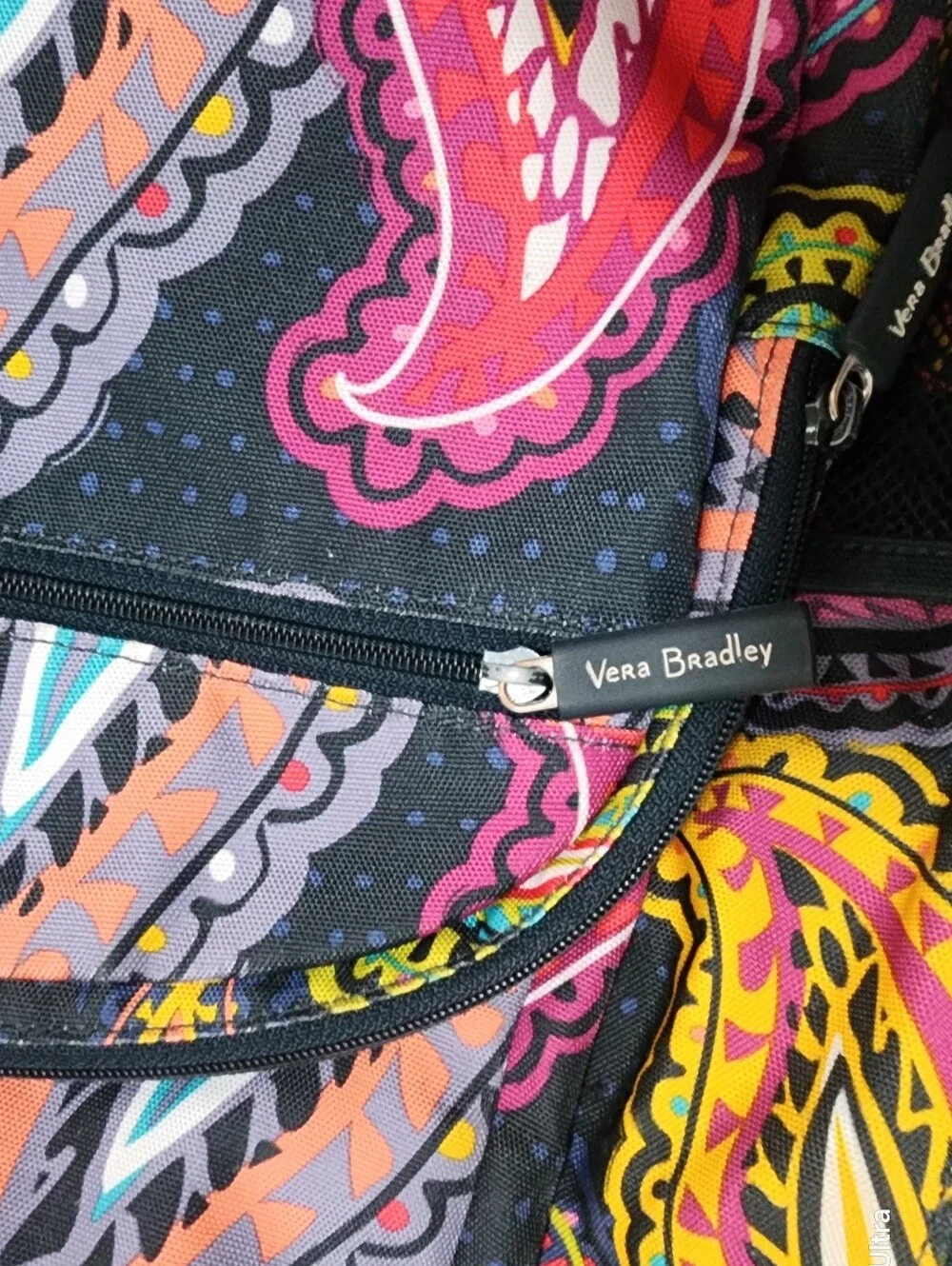 Vera Bradley Lighten‎ Up Essential Backpack in Twilight Paisley Pattern